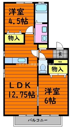 トゥール・トローBの物件間取画像